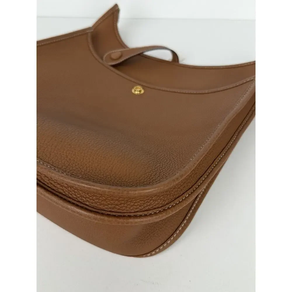 Hermes Clemence Evelyne III 29 Gold Hardware Biscuit Crossbody Bag (Z - 2021) - Picture 8 of 16